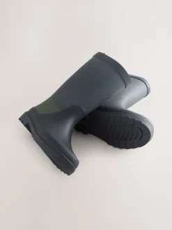 Next - Bottes en caoutchouc Gris de charbon de bois Sale