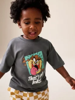 Next Gris de charbon de bois - T-shirt Looney Tunes manches courtes (3 mois-8 ans) Discount