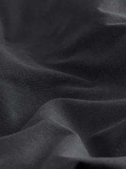 Next - Ajustement régulier - Chemise Oxford à manches longues Gris de charbon de bois New