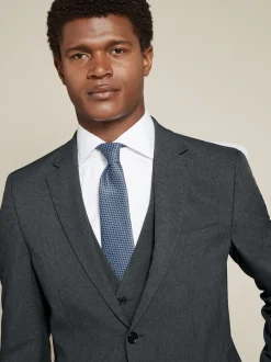 Next Gris de charbon de bois - Slim Fit (Slim Fit) - Veste de costume Essential Best