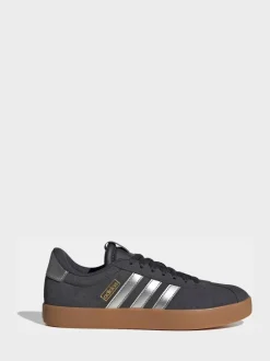 adidas - VL Court 3.0 Formateurs Gris foncé Hot