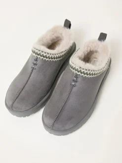Fat Face Gris foncé - Mules Best