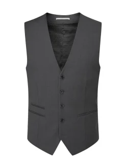 Skopes Gris foncé - Madrid Regular Fit Suit Waistcoat (gilet de costume à coupe régulière) Clearance
