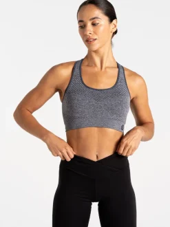 Dare 2b Gris foncé - Soutien-gorge de sport Don’t Sweat It II femme vert Hot