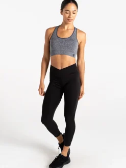 Dare 2b Gris foncé - Soutien-gorge de sport Don’t Sweat It II femme vert Hot