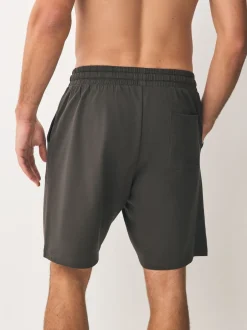 Next Gris foncé/noir - Lot de 2 shorts de jogging Loopback Soft Touch Sale