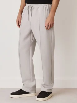 Next Gris glace - N. Premium Joggings doux au toucher Scuba Coupe ajustée Open