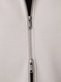 Next Gris glace - N. Premium Veste-chemise zippée en néoprène doux au toucher Online