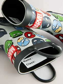 Next Gris Marvel - Bottes de pluie à poignée