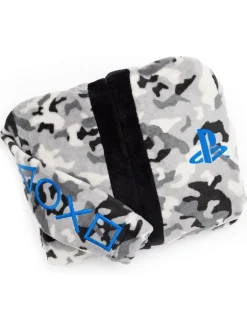 Vanilla Underground - Peignoir unisexe en polaire pour enfant Gris Playstation™ Online