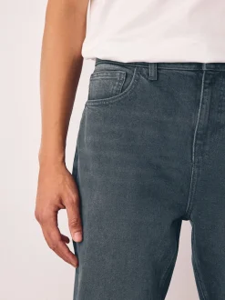 Next Gris teinté - - délavé vintage Denim Jeans Bootcut Hot