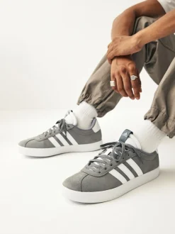 adidas - VL Court Trainers Gris/Blanc Best