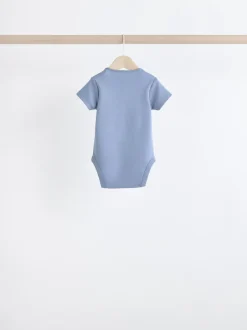 Next Gris/Blanc - Bodysuits Manches courtes 5 Pack New