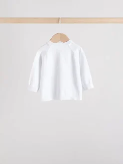 Next Gris/Blanc - Gris et blanc 2pk Cardigan bébé en maille Outlet