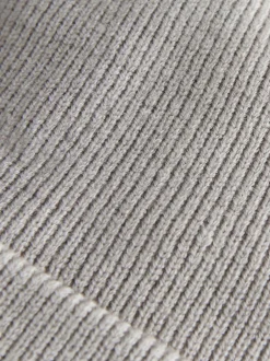 Next Gris/Blanc - Lot de 2bonnets côtelés pour bébé