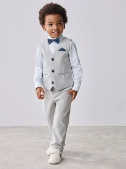 Baker by Ted Baker Gris/Marine - Ensemble Gilet Chemises et Pantalons Online