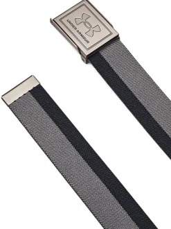Under Armour Gris/Noir - Ceinture en toile stretch