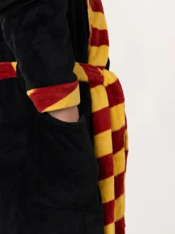 Vanilla Underground Gryffindor noir/rouge - Peignoir Harry Potter à capuche Discount