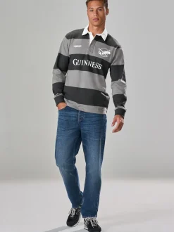 Next - Maillot de rugby Guinness noir Hot