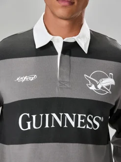 Next - Maillot de rugby Guinness noir Hot