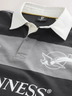 Next - Maillot de rugby Guinness noir Hot