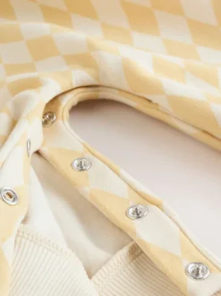 Next - Barboteuse en molleton bébé (0mois à3ans) Harlequin jaune