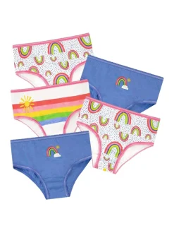 Harry Bear Arc-en-ciel 100% Coton Caleçons 5 Paquet Sale