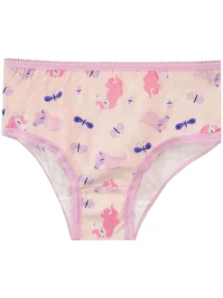 Harry Bear Filles Licorne 100% Coton Caleçons 5 Lot Discount