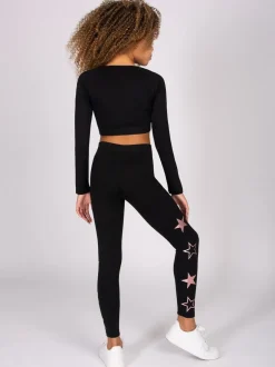 Pineapple Haut court FILLE à manches longues raglan Clearance