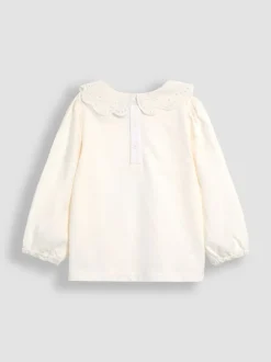 Jojo Maman Bébé Haut avec col Broderie Online