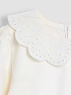 Jojo Maman Bébé Haut avec col Broderie Online
