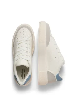 JACK & JONES Hors blanc - baskets en PU à semelle épaisse Sale