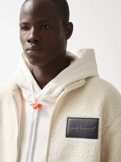 Reiss Hors blanc - Veste en polaire brodée Snoop McLaren F™ Team coupe unisexe1 Outlet