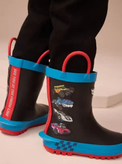 Next Hot Wheels noirs - Bottes de pluie à poignée Online