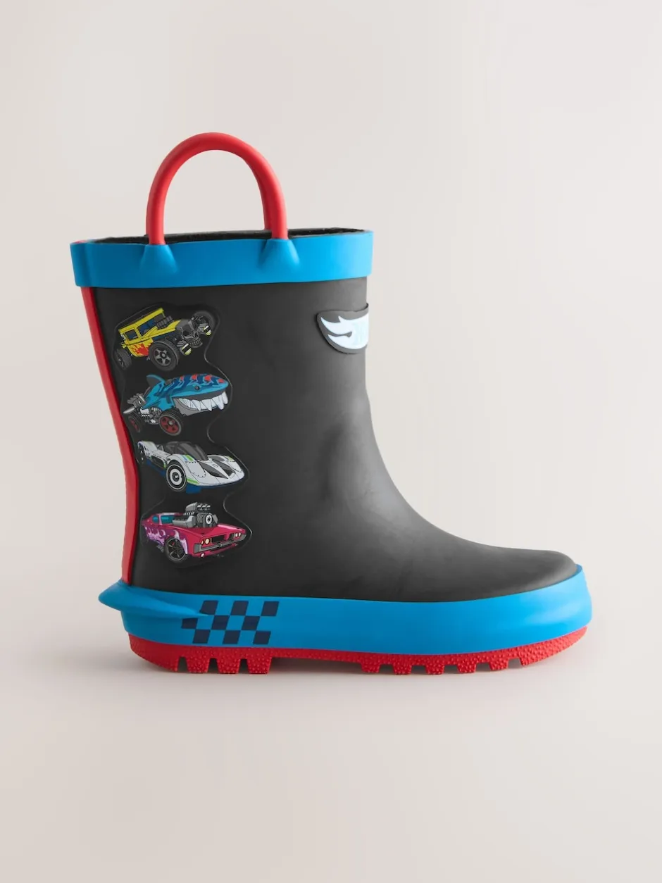 Next Hot Wheels noirs - Bottes de pluie à poignée Online