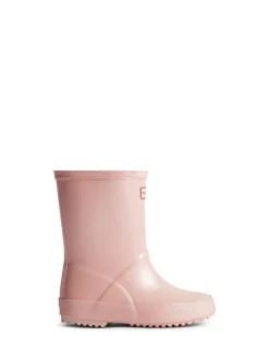 Hunter Wellies Rose First Nebula pour enfants Clearance