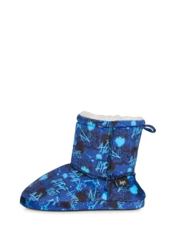 Hype . Chaussons Arcenza bleus Hot