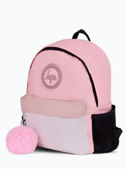 Hype . Court sac à dos emblématique unisexe rose Color-block Discount
