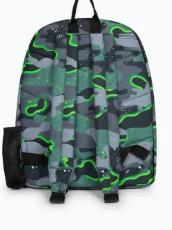Hype . Sac à dos camouflage glow garçon vert emblématique Outlet