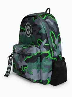 Hype . Sac à dos camouflage glow garçon vert emblématique Outlet