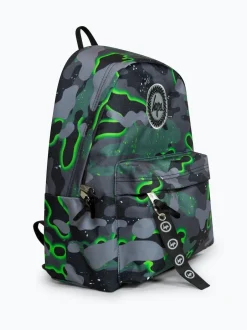 Hype . Sac à dos camouflage glow garçon vert emblématique Outlet