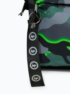 Hype . Sac à dos camouflage glow garçon vert emblématique Outlet