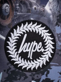 Hype . Sac à dos emblématique gris Mech Sharks pour enfant Clearance