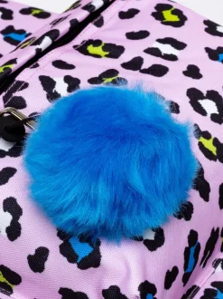 Hype . Sac à dos violet imprimé léopard enfant Clearance