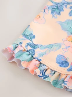 Next - Maillot de bain Sunsafe (3mths-10yrs) Impression florale rose New