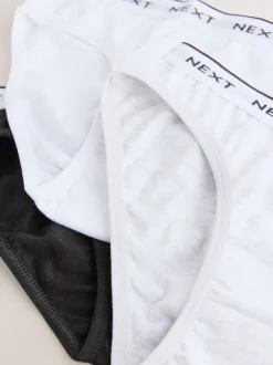 Next Impression noir/blanc - Lot de 10 slips de bikini (5-16 ans) Best