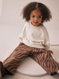 Next Impression Zèbre - Jeans à jambe large (3mths-7yrs) Discount