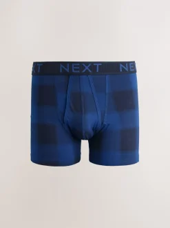 Next - Boxers avec ouverture sur le devant Imprimé à Carreaux Multicolore Hot