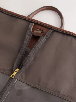 Next Imprimé - Sac de transport de costume monogramme Online