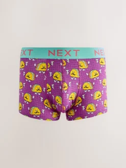 Next Imprimé alimentaire vif - Lot de 5 - Lot de 5 boxers Hipster